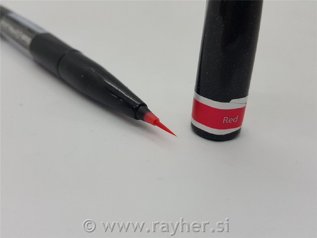 Pentel Brush Sign Artist red