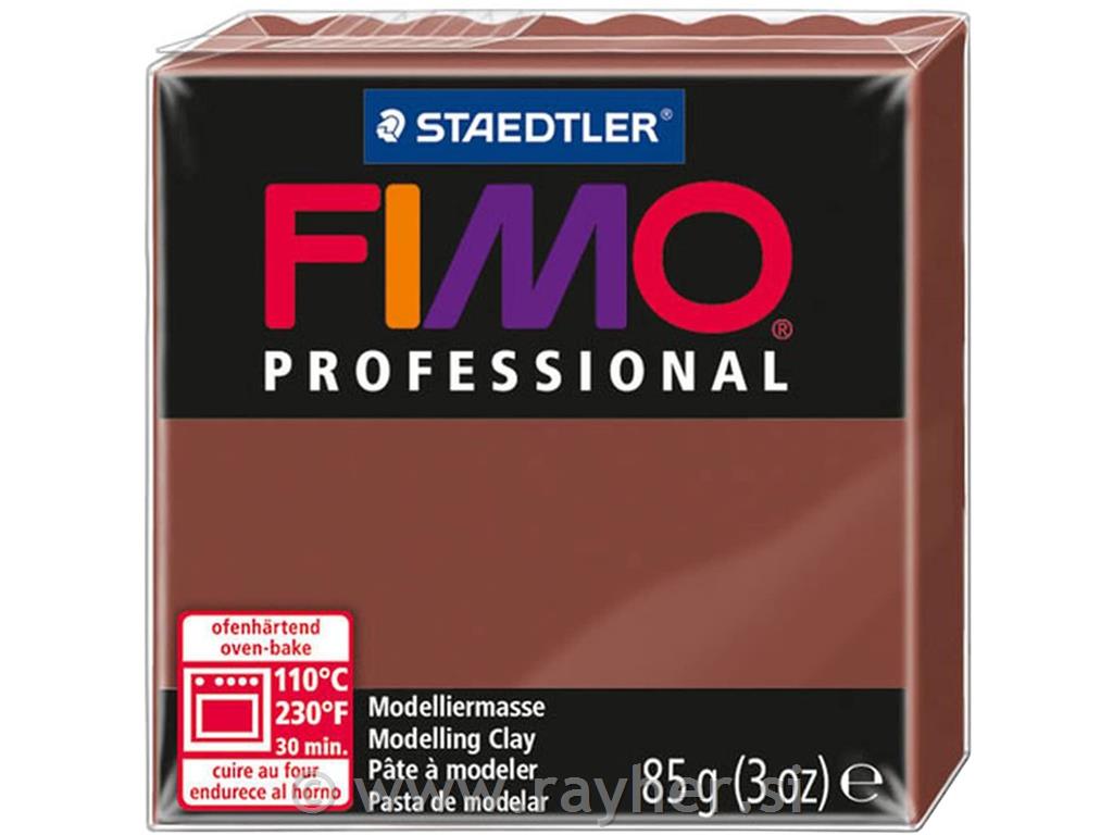 FIMO Prof polimerna masa 77, čokolada, 85g