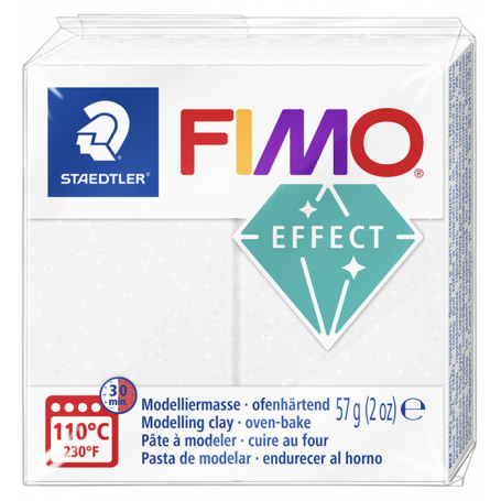 FIMO Effect masa za modeliranje 002Galaxy White