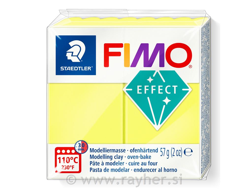 FIMO Effect masa za modeliranje 101neon žuta