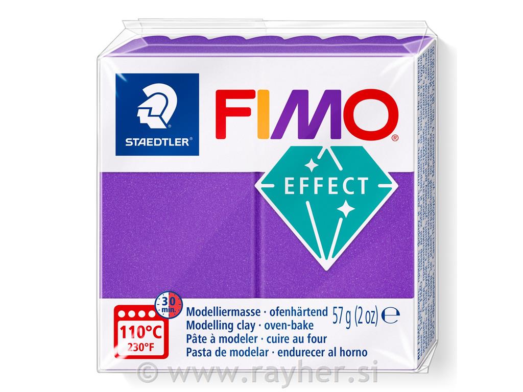 FIMO Effect masa za modeliranje 61Lila Metallic