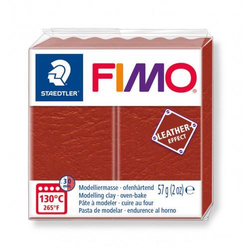 FIMO Leather masa za modeliranje 749Rust 56 g