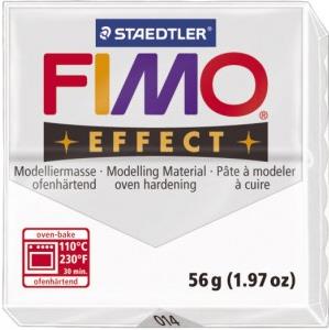 FIMO Effect masa za modeliranje 014, 56g, transparent bijela