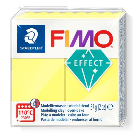 FIMO Effect masa za modeliranje 104, 56g, transparent žuta