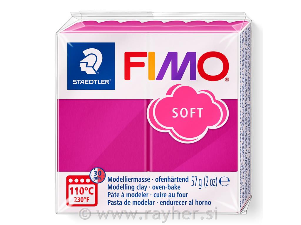 FIMO Soft masa za modeliranje 22, roza