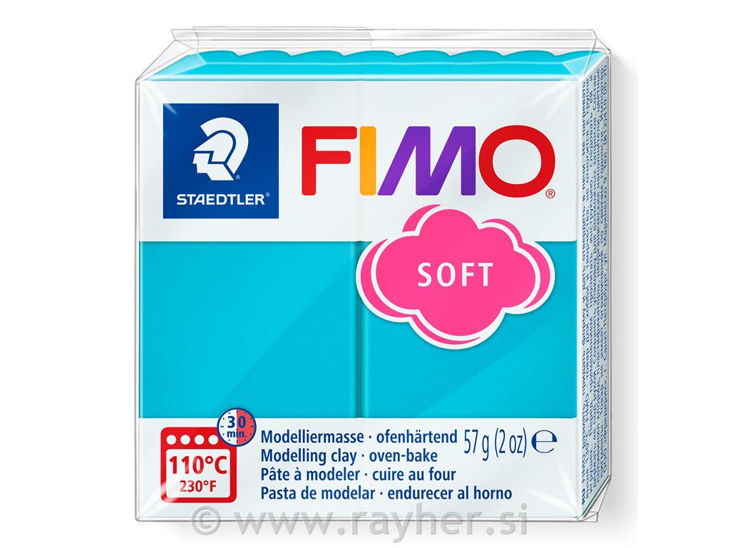 FIMO Soft masa za modeliranje 39, tirkiz