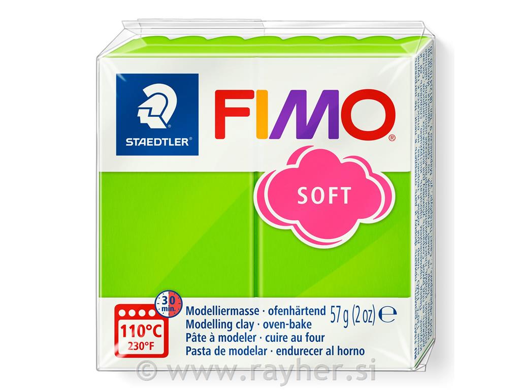 FIMO Soft masa za modeliranje 50, svijetlo zelena