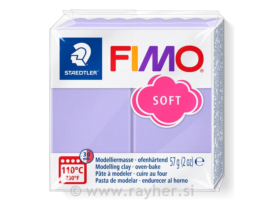 FIMO Effect masa za modeliranje 605, 56g, lila pastelna