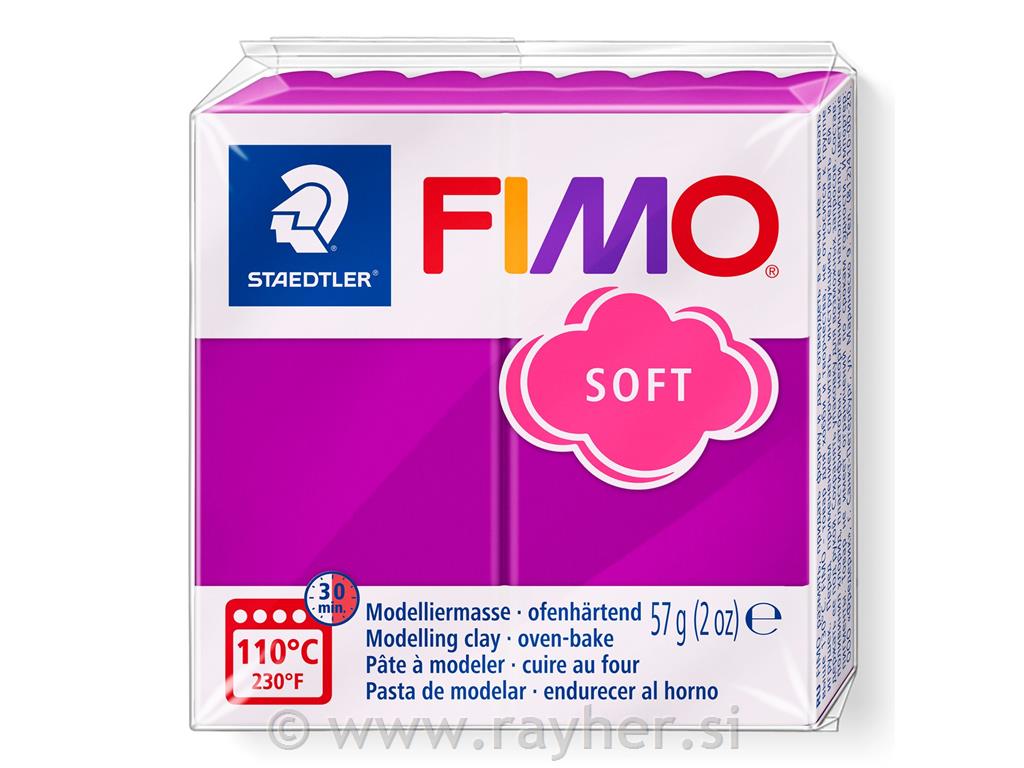 FIMO Soft masa za modeliranje 61, ljubičasta