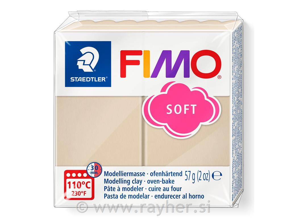 FIMO Soft masa za modeliranje 70, prirodna