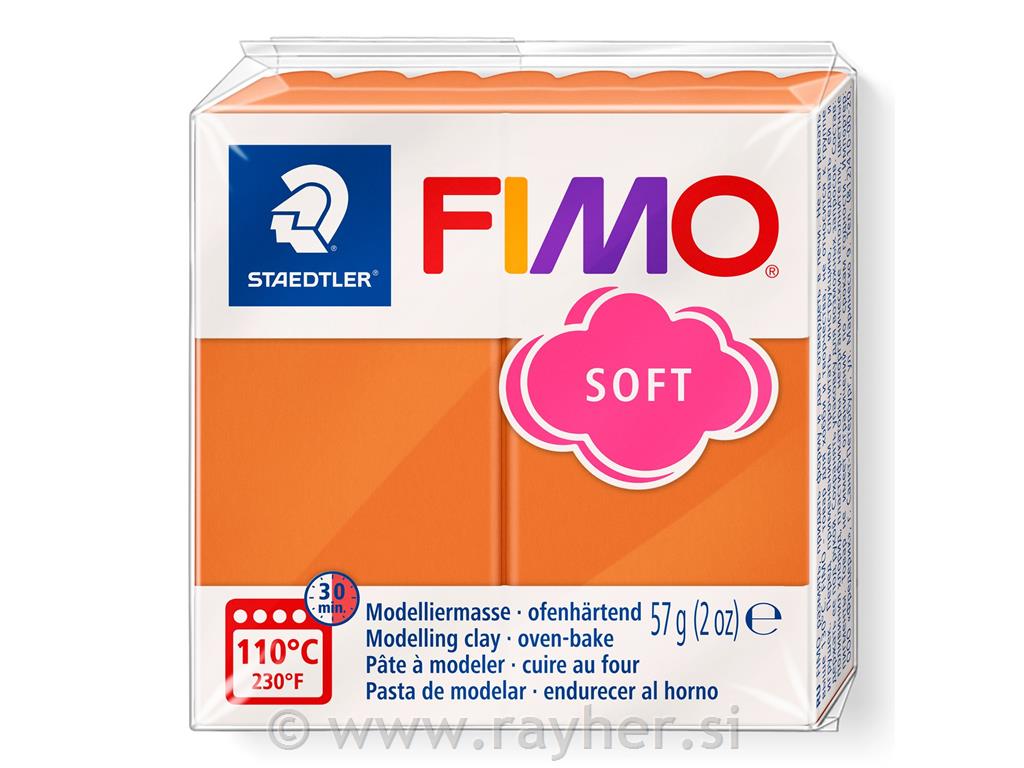 FIMO Soft masa za modeliranje 76, svijetlo smeđa