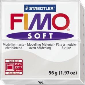 FIMO Soft masa za modeliranje 80, siva