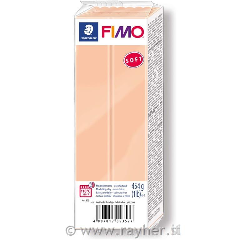 FIMO Soft polimerna masa 43, kožna b. 454g