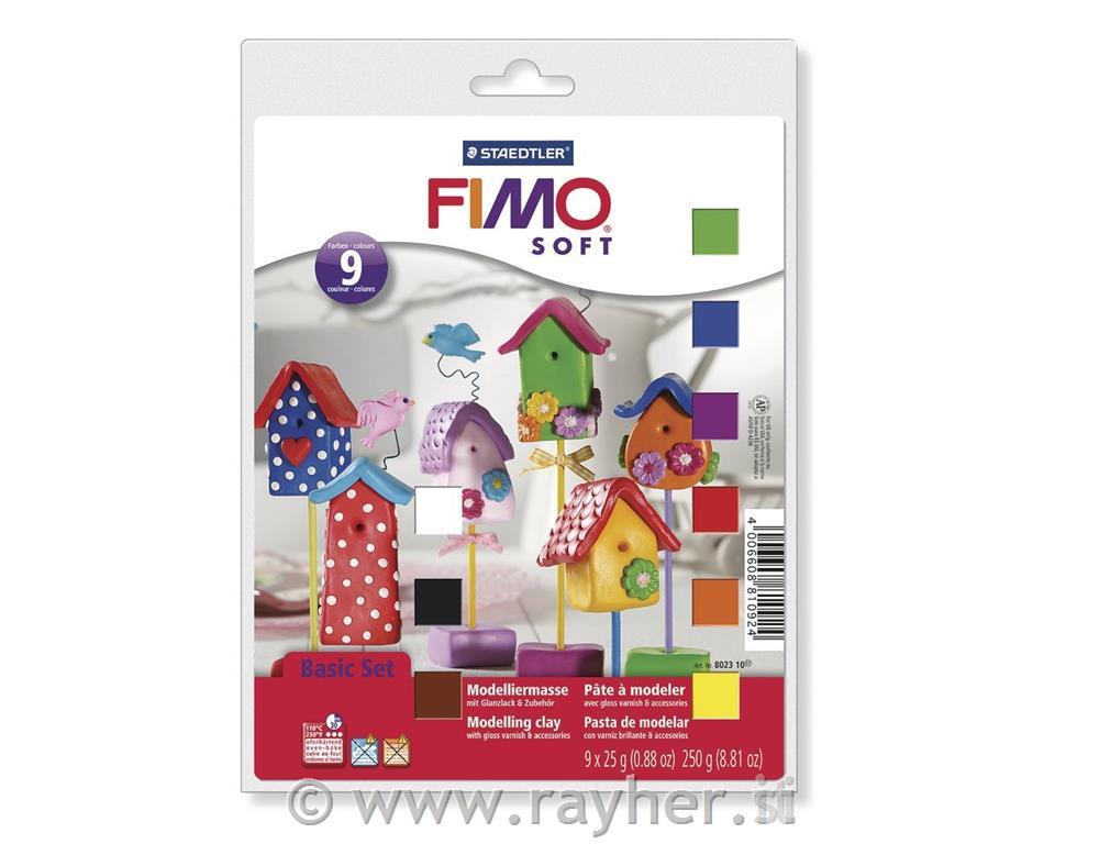 FiIMO Soft set (9x25 g, zaštitni lak, nožič, podloga)