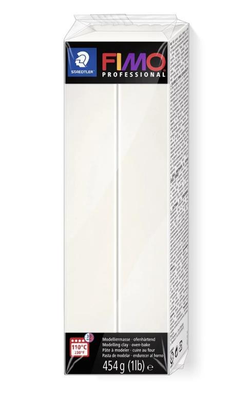 Fimo Professional 454g, 03 Porcelain