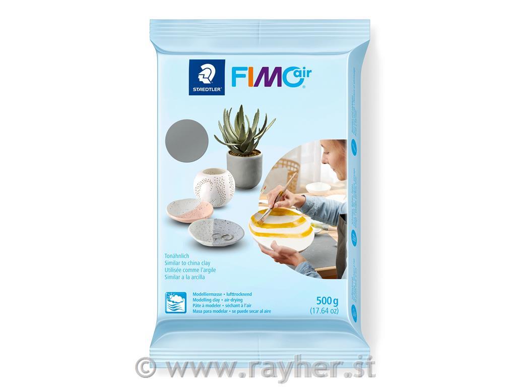 FIMOair masa za modeliranje 500g siva
