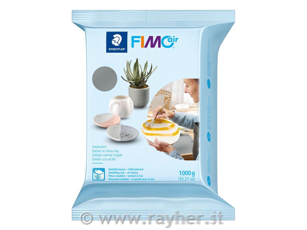 FIMOair masa za modeliranje 1kg siva