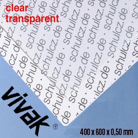 VIVAK ploča 0,5 mm400 x 600 mm; 0,5mm