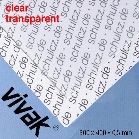 VIVAK ploča 0,5 mm300 x 400 mm; 0,5 mm
