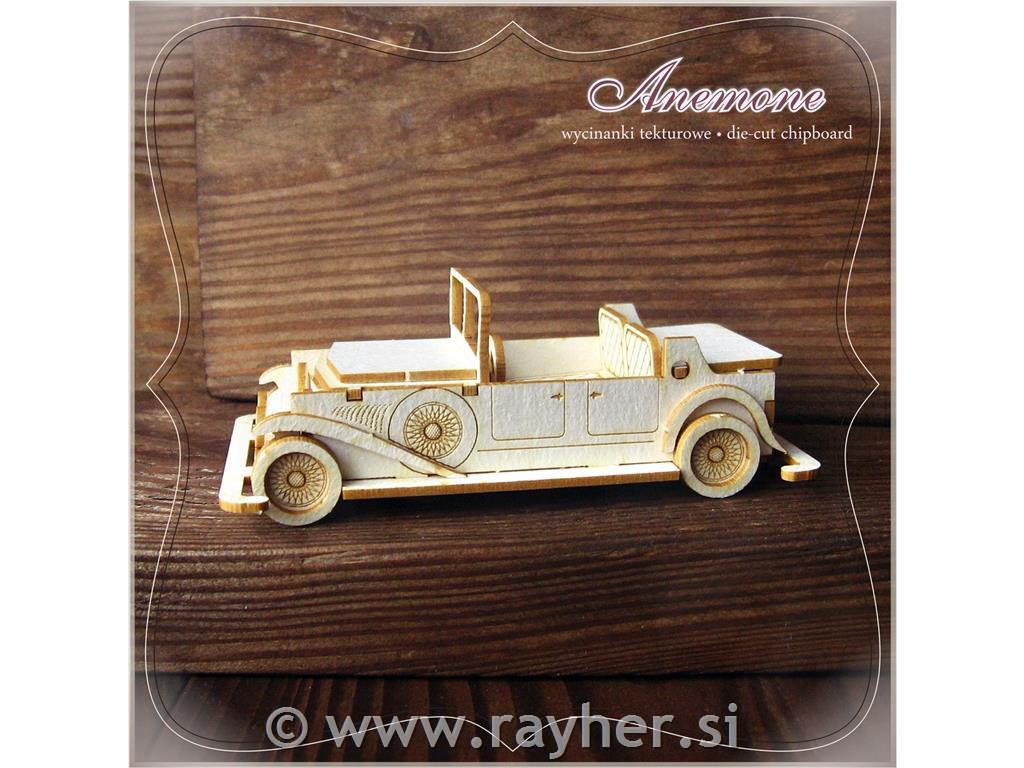 Drveni ukras, Retro automobil