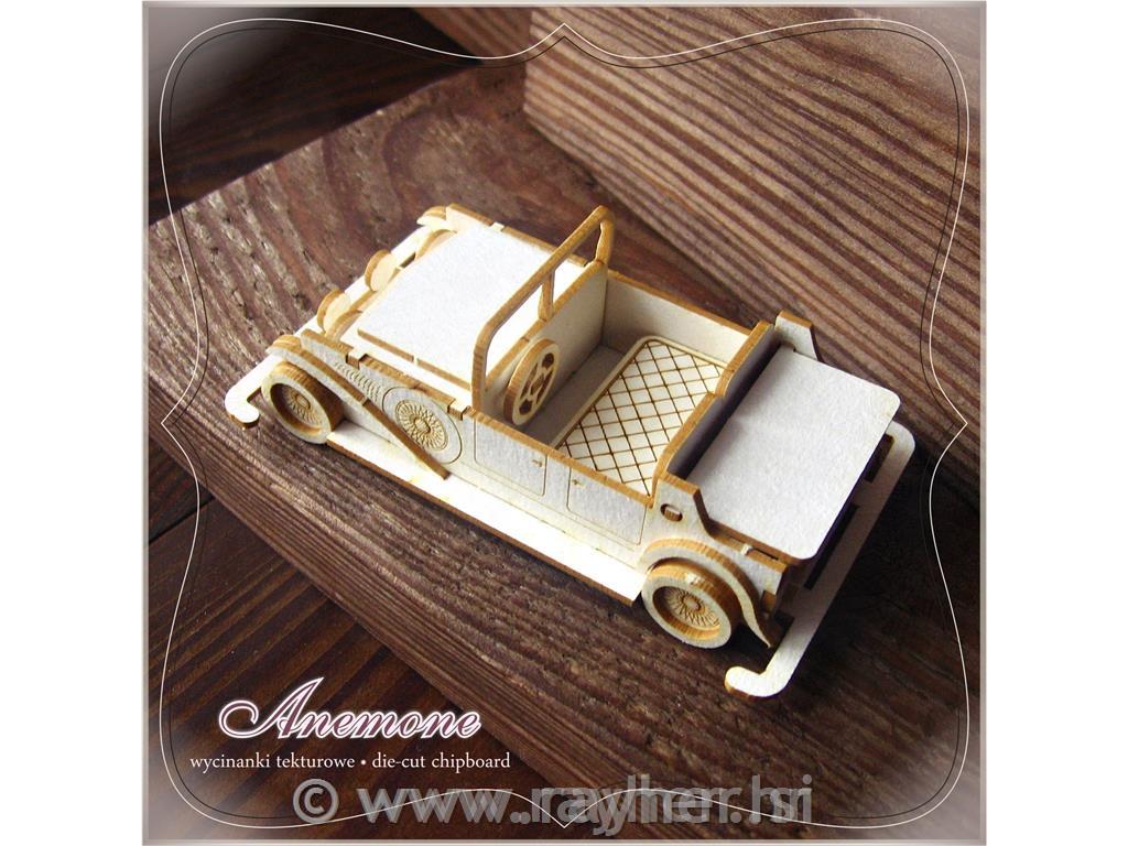 Drveni ukras, Retro automobil
