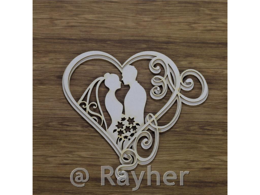 Drveni izrez, Mladenci u srcu