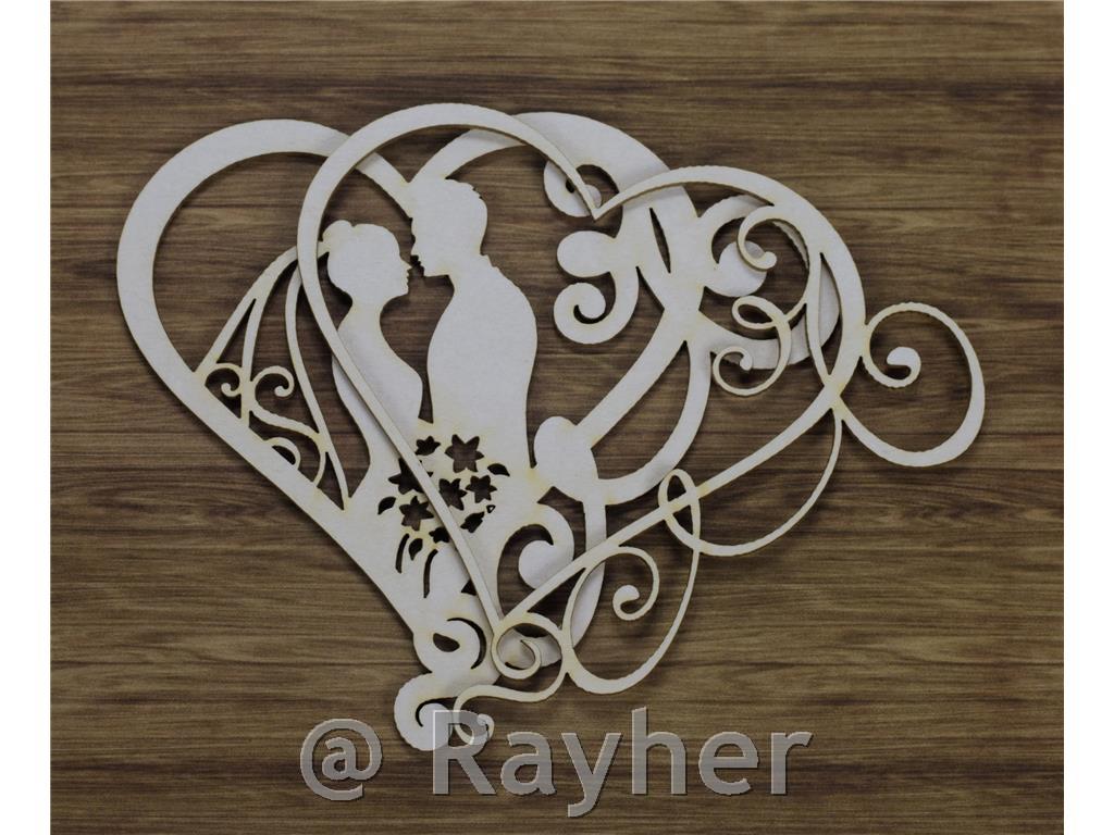 Drveni izrez, Mladenci u srcu