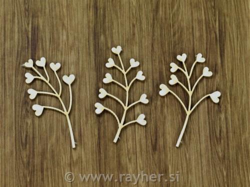 LaserCut, Grančice sa srcima