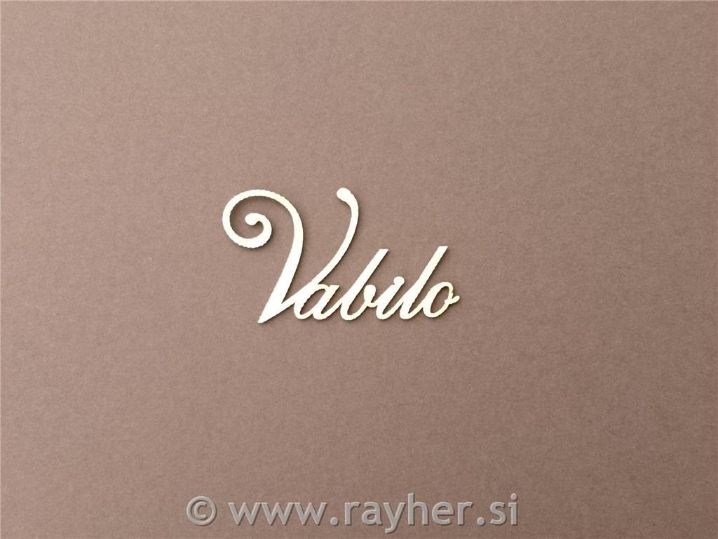 IZREZ IZ LEPENKE, VABILO
