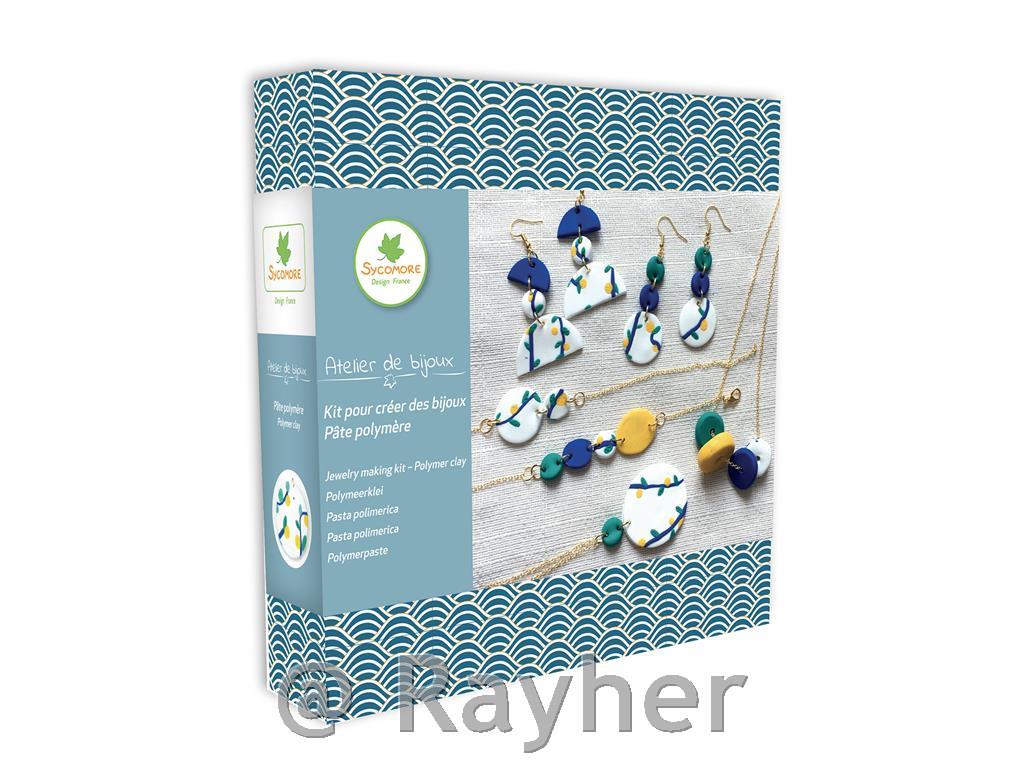 Kreativni set Atelier de bijoux, Nakit od polimerne mase