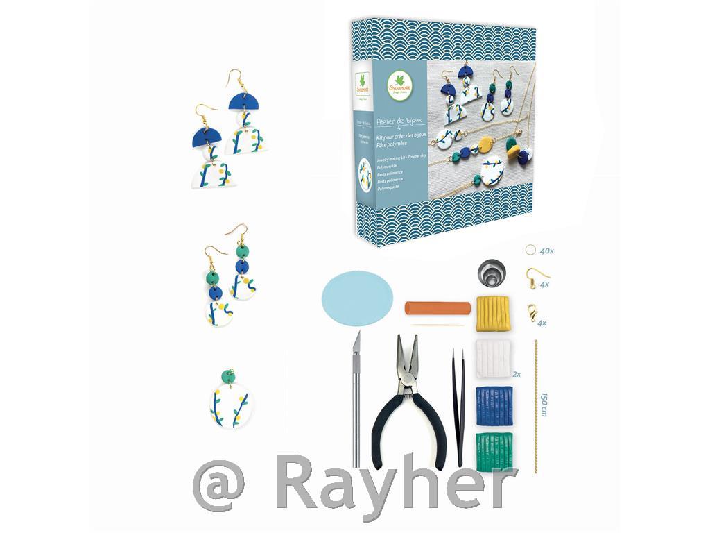 Kreativni set Atelier de bijoux, Nakit od polimerne mase