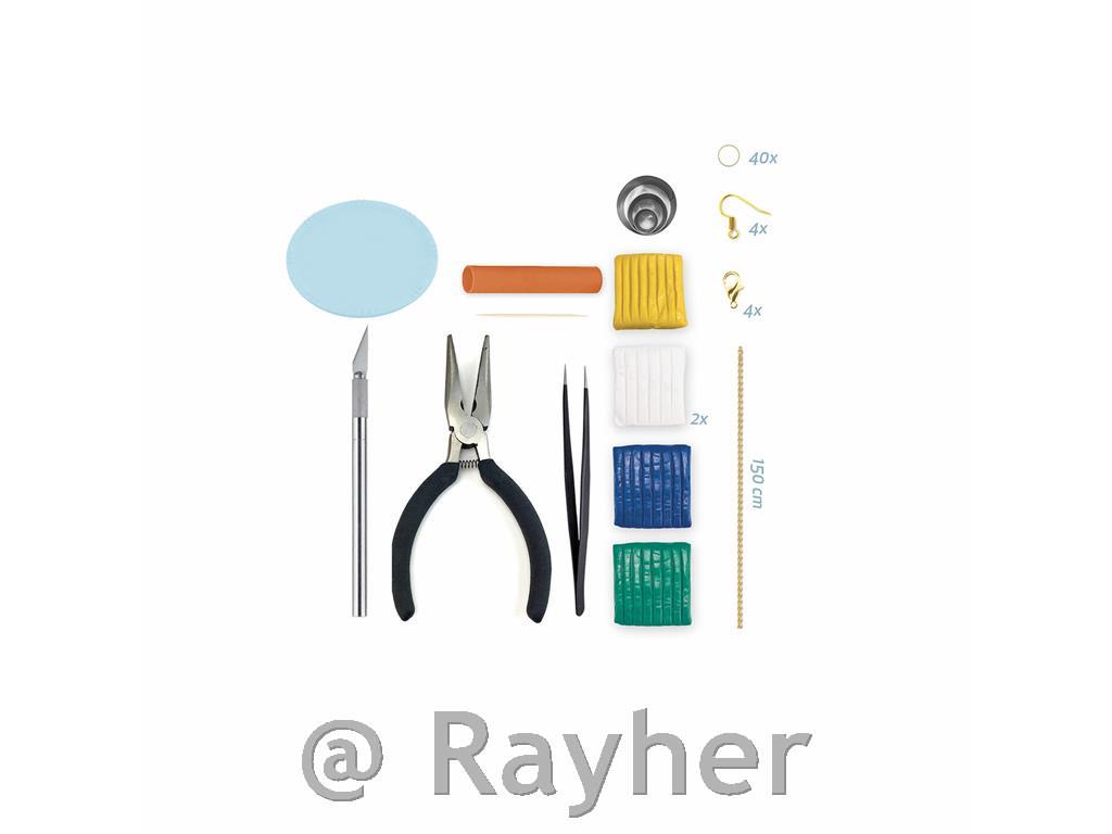 Kreativni set Atelier de bijoux, Nakit od polimerne mase