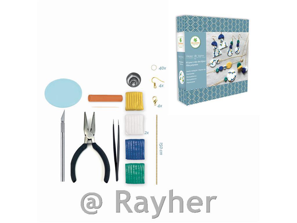 Kreativni set Atelier de bijoux, Nakit od polimerne mase