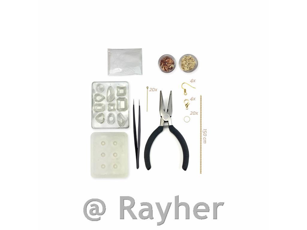 Kreativni set Atelier de bijoux, Nakit od kreativnog betona