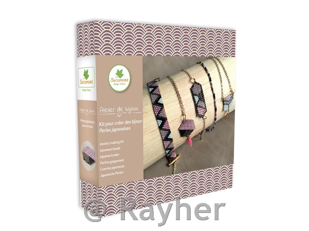 Kreativni set Atelier de bijoux, Nakit od japanskih perlica