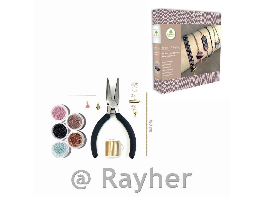Kreativni set Atelier de bijoux, Nakit od japanskih perlica