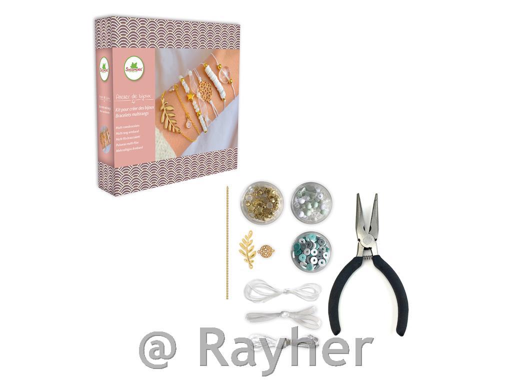 Kreativni set Atelier de bijoux, Višeslojne narukvice