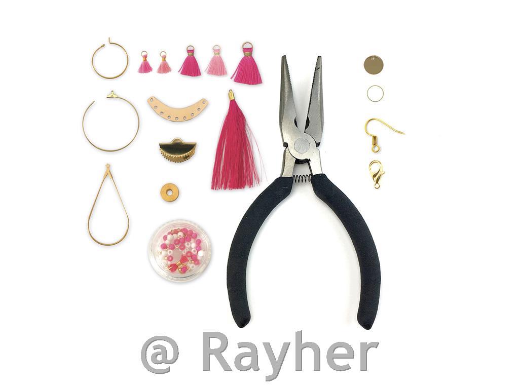 Kreativni set Atelier de bijoux, Pompomnakit