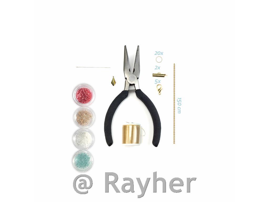 Kreativni set Atelier de bijoux, Nakit od japanskih perlica Lagoon