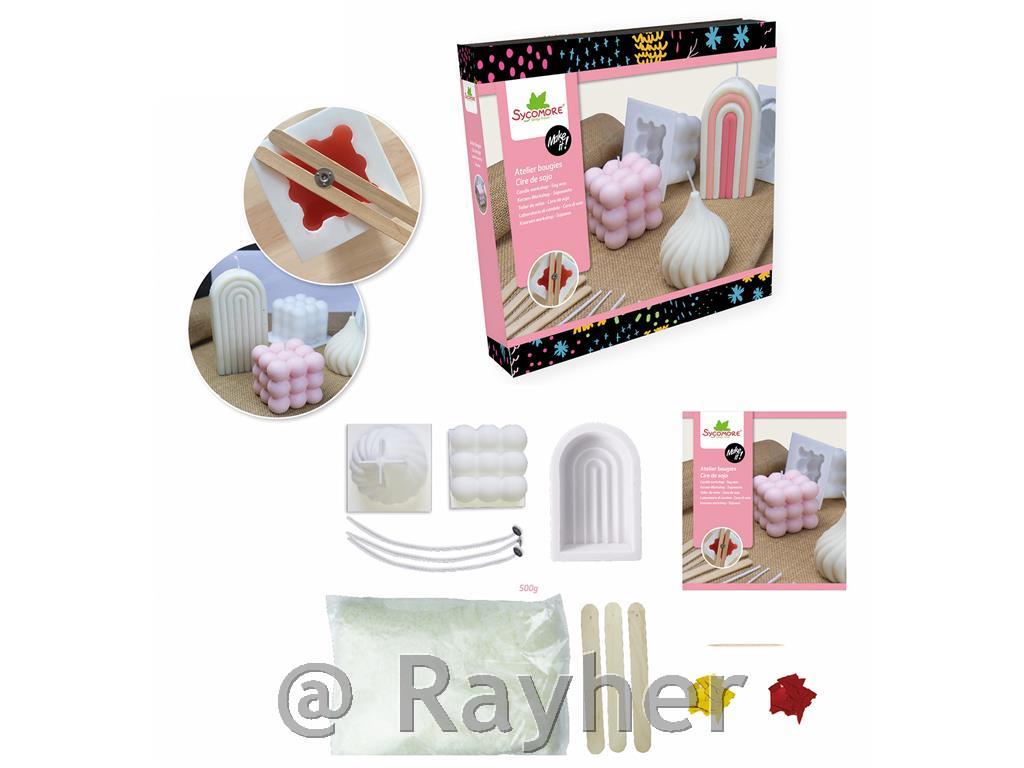 Kreativni set Make It, Izrada sojinih svijeća