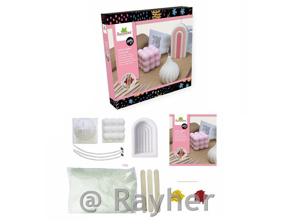 Kreativni set Make It, Izrada sojinih svijeća