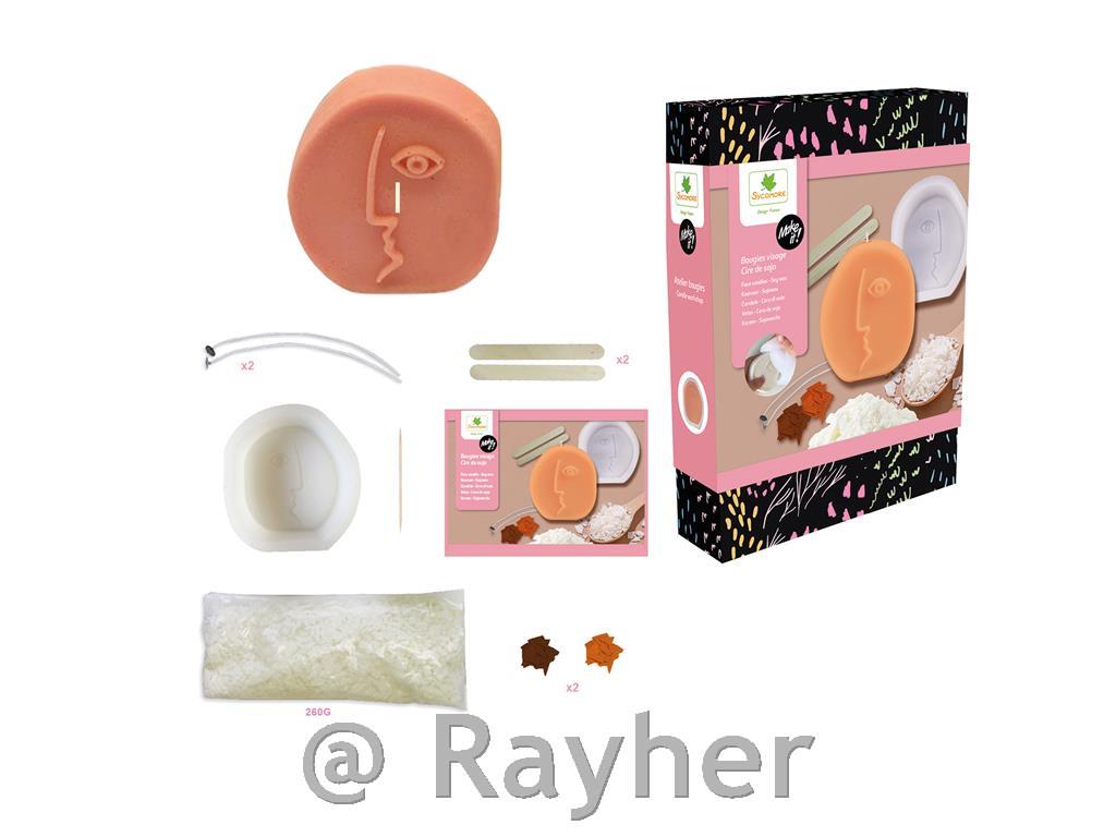 Kreativni set Make It, Face svijeće