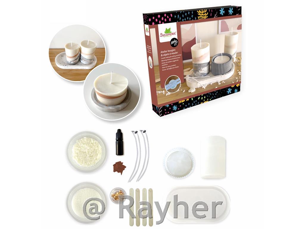 Kreativni set Make It, Radionica svijećaod sojinog voska i jesmonita