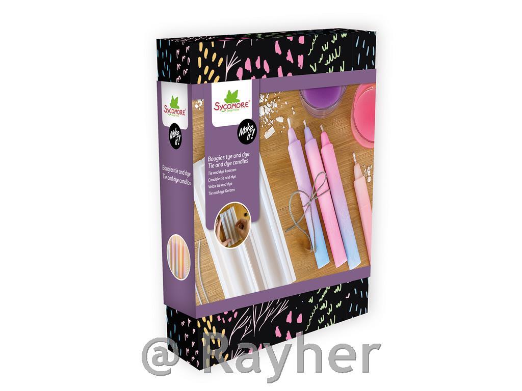 Kreativni set Make It, Tie&Dye sojine svijeće