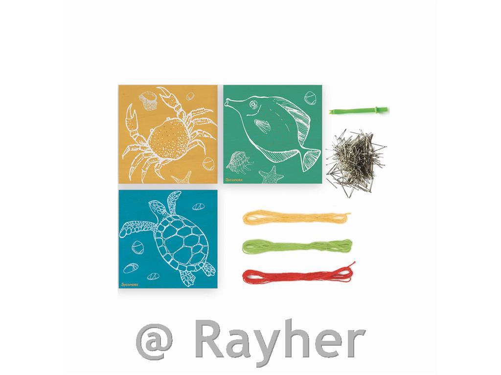 Kreativni set Lovely Box, String Art, Ocean