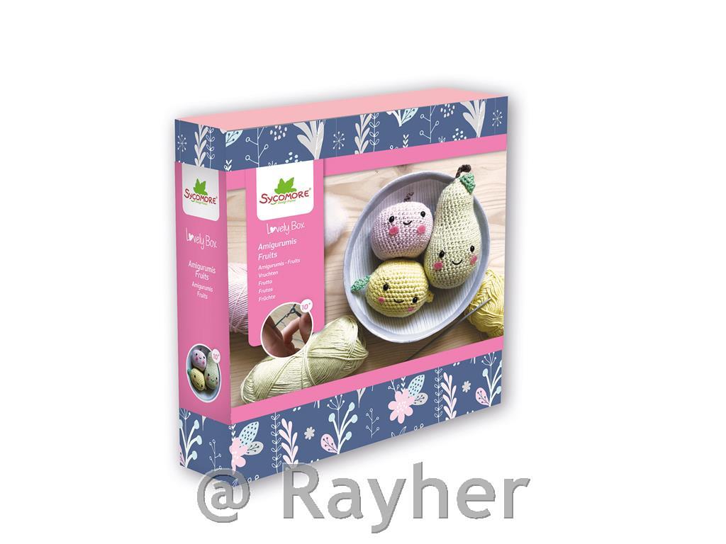 Kreativni set Lovely Box, Amigurumi voćne životinjice