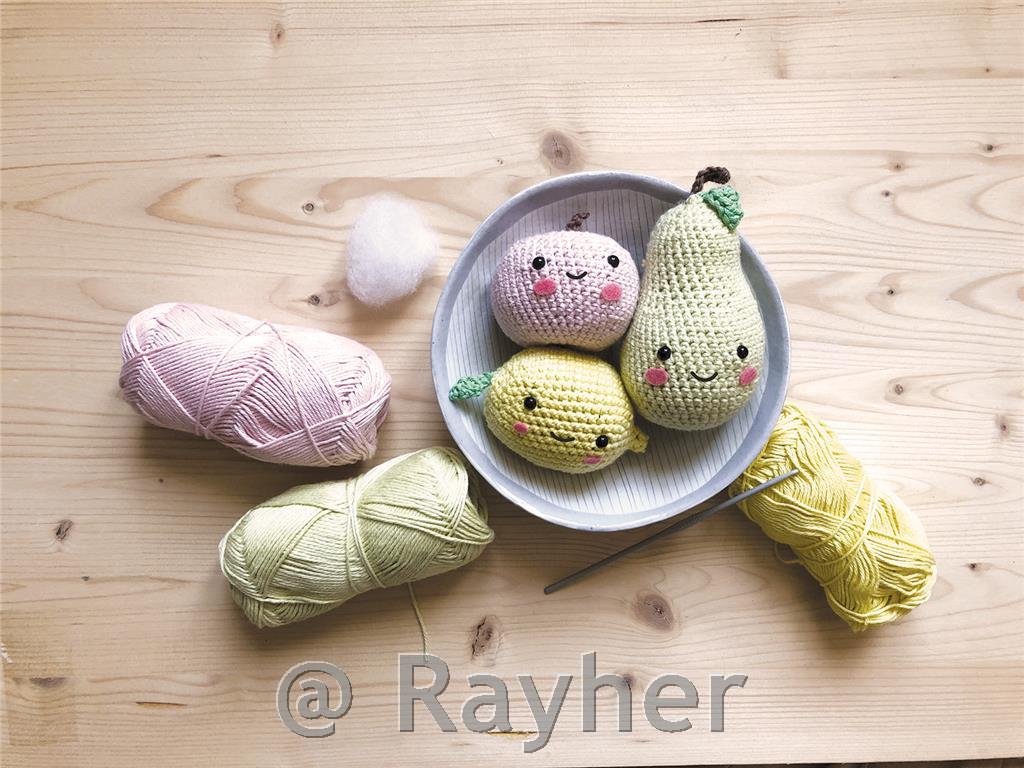 Kreativni set Lovely Box, Amigurumi voćne životinjice