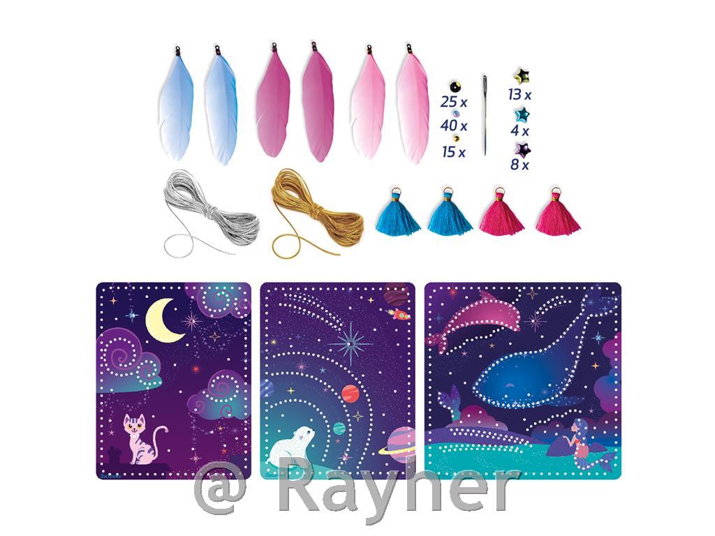 Kreativni set Lovely Box, Zlatni vez