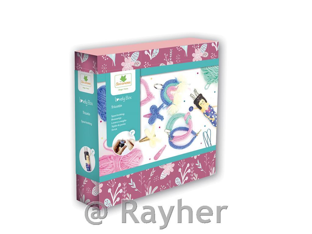 Kreativni set Lovely Box, Pletenje s pletaćom lutkicom