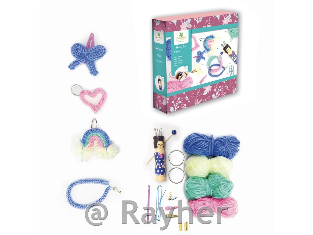 Kreativni set Lovely Box, Pletenje s pletaćom lutkicom